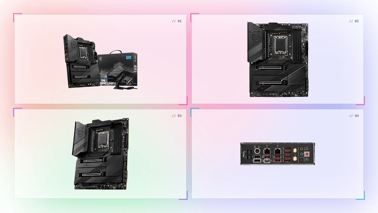 Msi MEG Z690 Unify in United Arab Emirates Buy DDR5 Motherboard
