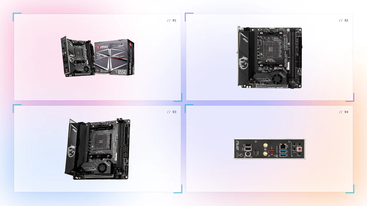 MSI MPG B550i in United Arab Emirates Buy AMD Gaming EDGE WiFi