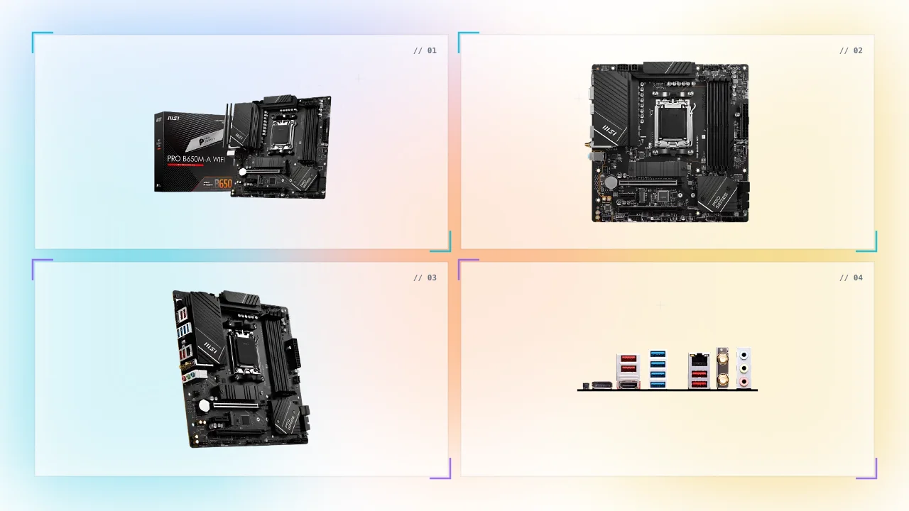 Msi PRO B650M-A WiFi in Oman Buy Gaming Motherboard