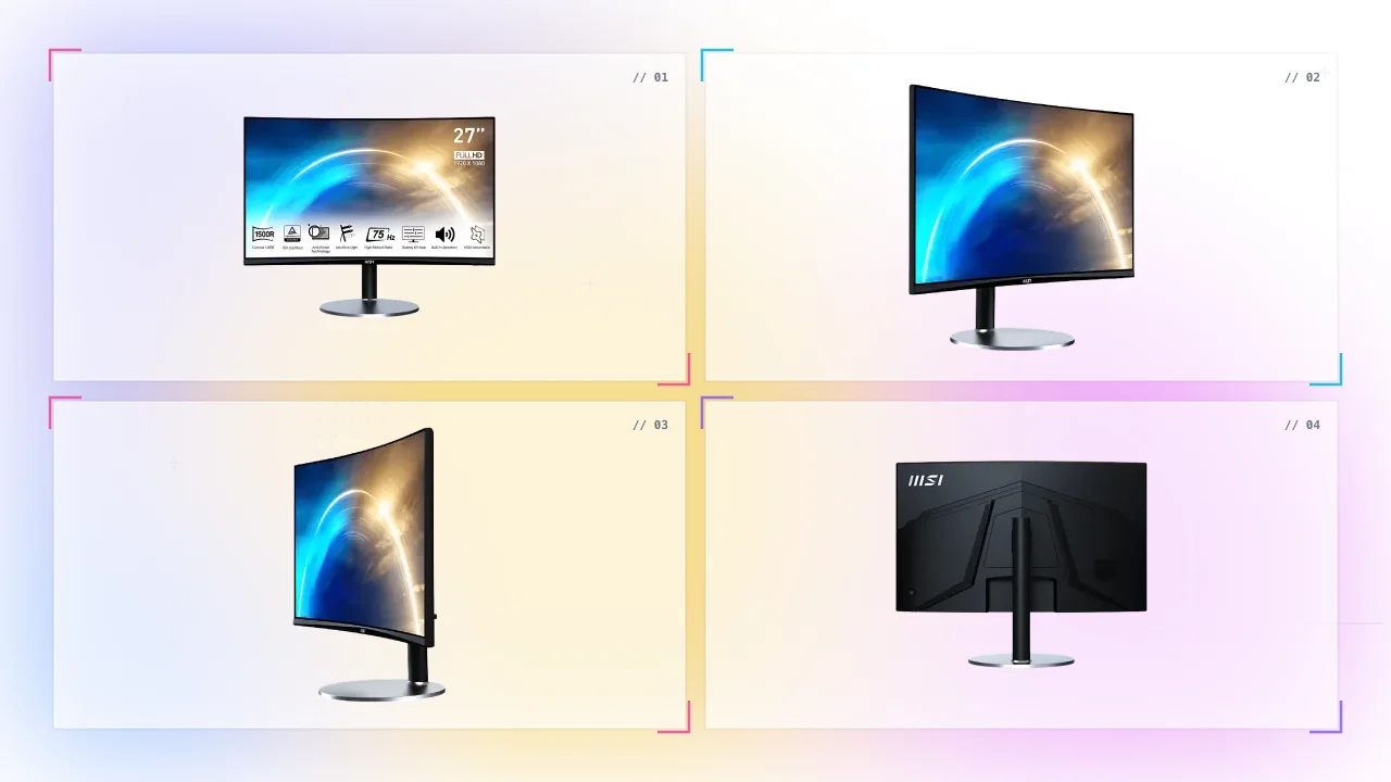 Msi PRO MP272C in Kuwait Buy Curved Gaming Monitor