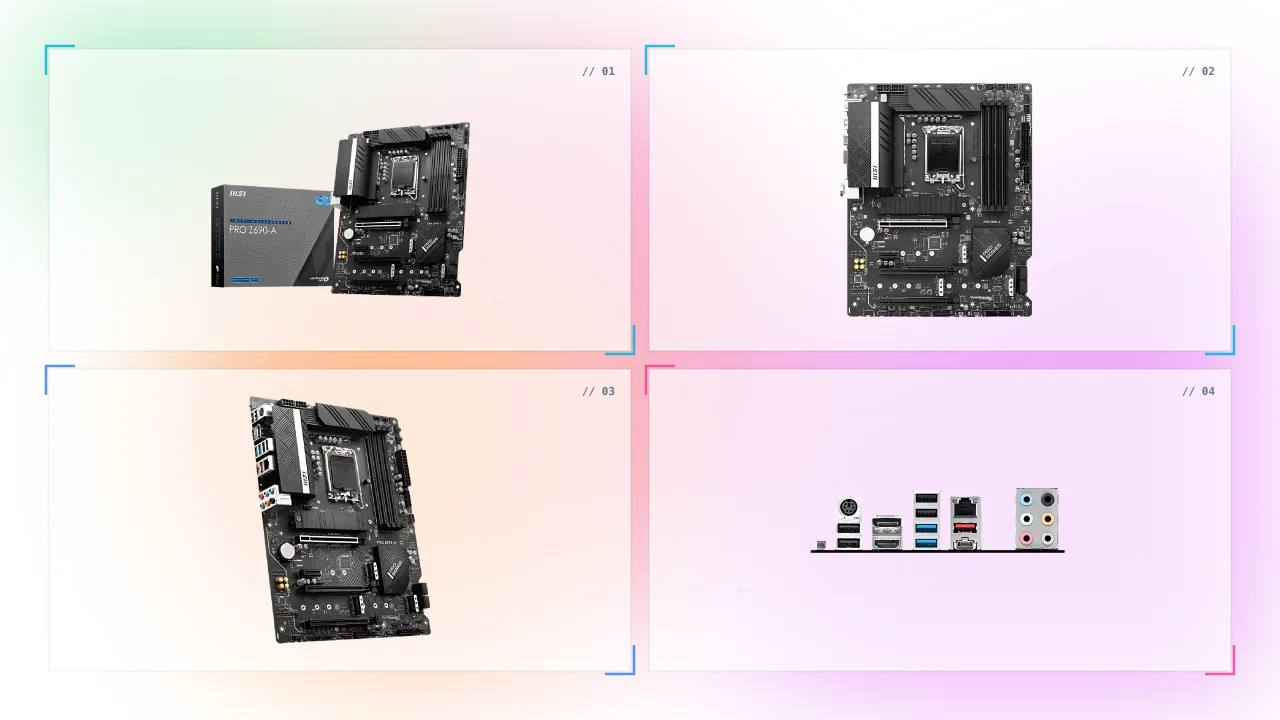 Msi PRO Z690-A in United Arab Emirates Buy Intel LGA 1700 Motherboard
