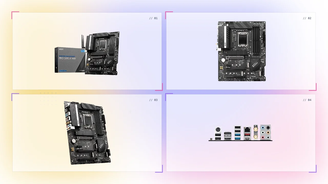 Msi PRO Z690-A in Bahrain Buy WIFI Intel LGA 1700 Motherboard