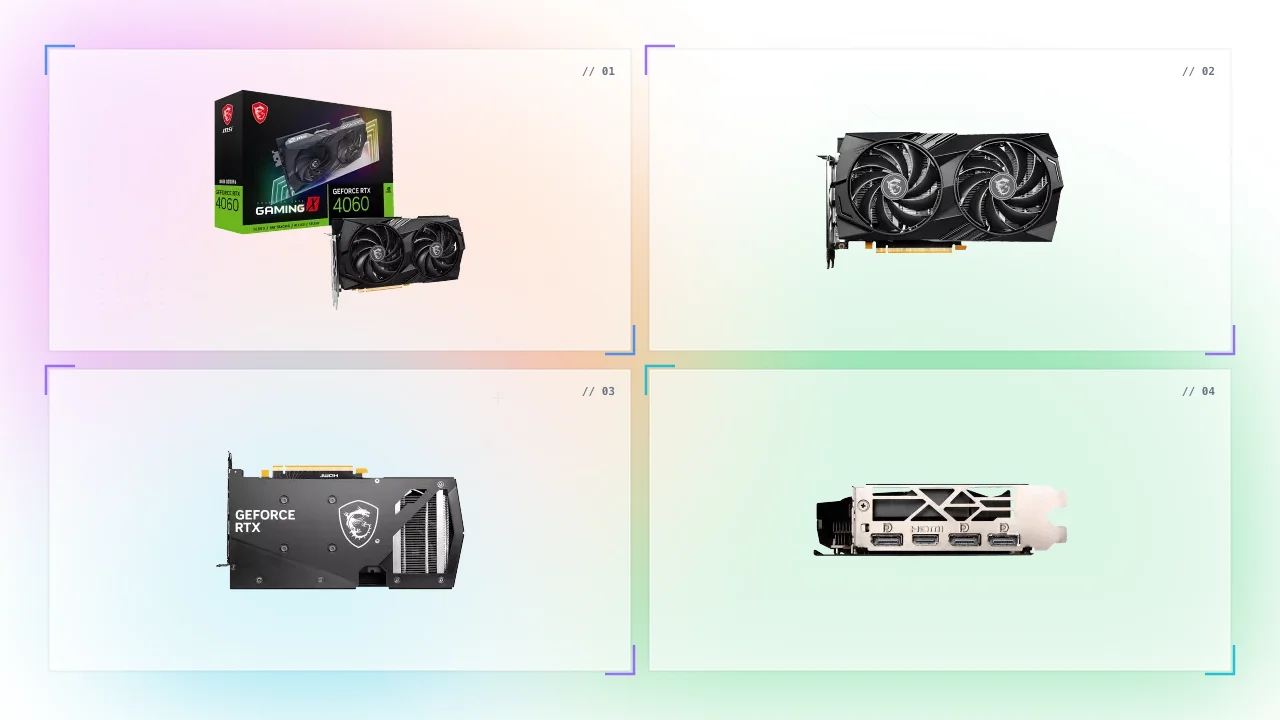 Msi RTX 4060 Gaming X 8GB GDDR6 Graphics Card in Qatar