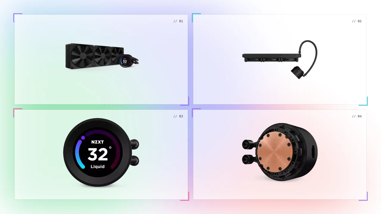 NZXT Kraken Elite 360 Matte Black NZXT AIO Liquid Cooler