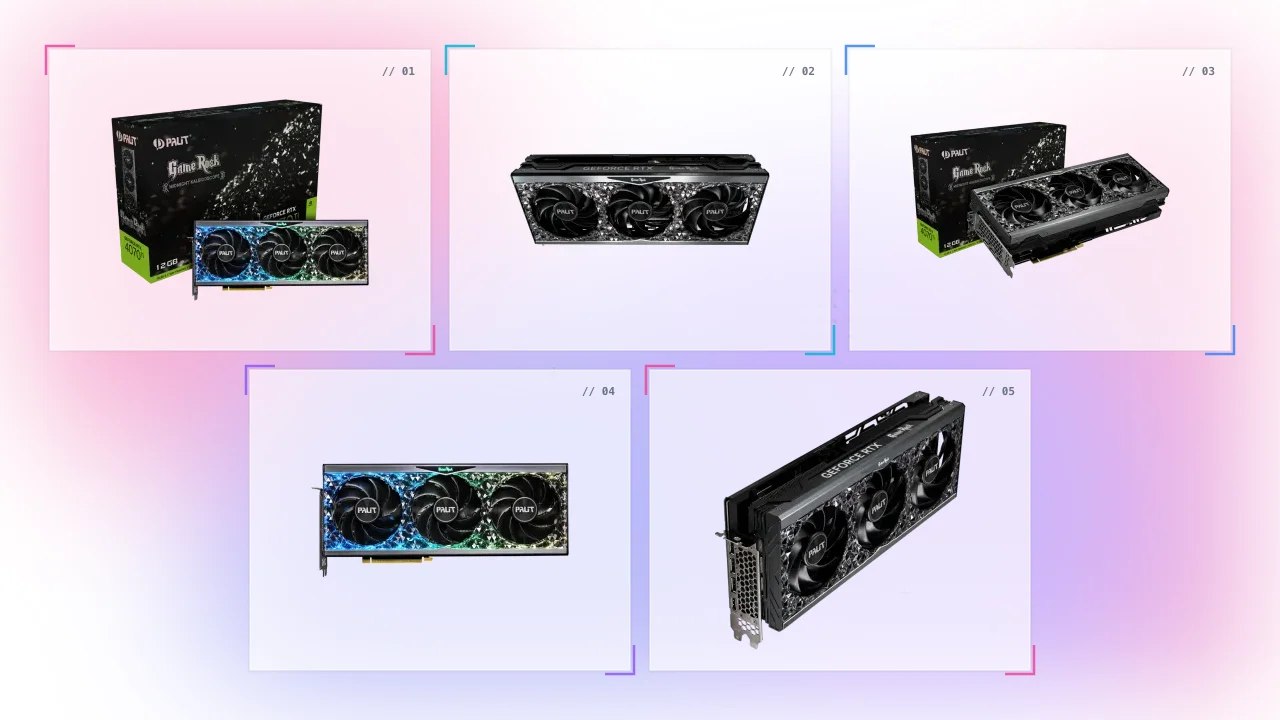 Palit GeForce Buy RTX 4070 Ti GameRock in United Arab Emirates