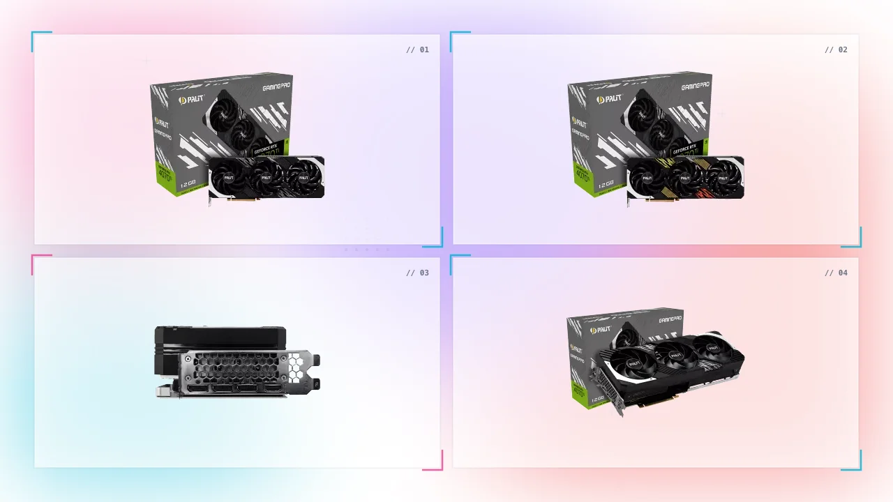 Palit GeForce Buy RTX 4070 Ti GamingPro in United Arab Emirates