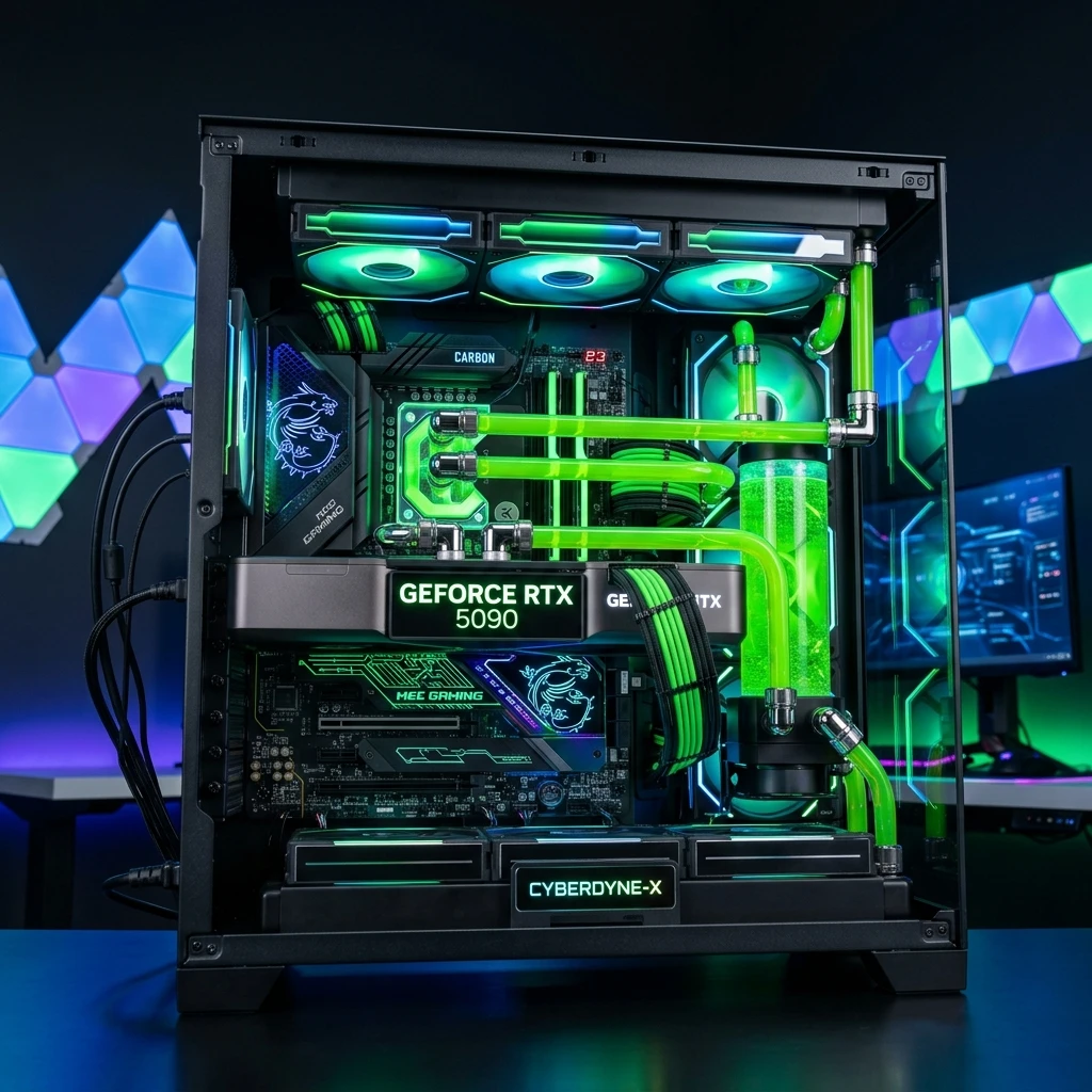 Is the RTX 5090 Overkill? We Built a 25,000 AED Beast in Dubai!