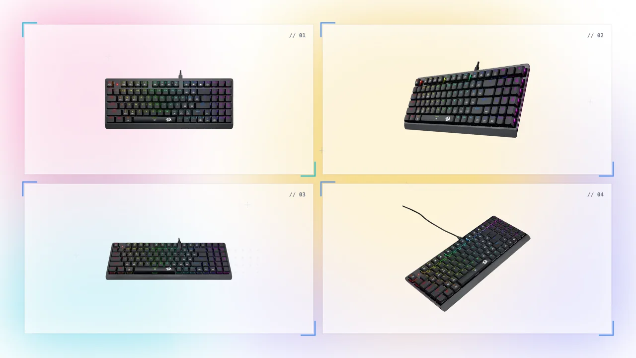 Redragon K603 Low Profile Red Switch Mechanical Keyboard in Bahrain