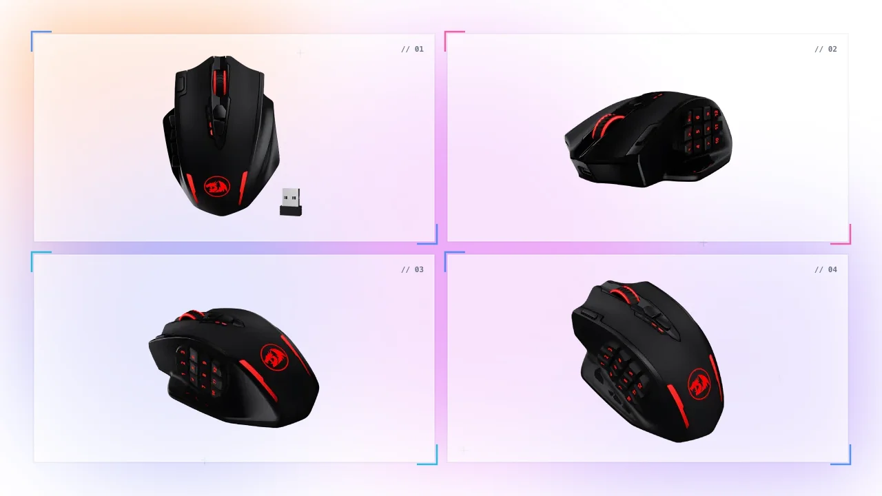 Redragon M913 Elite in United Arab Emirates Buy Wireless Gaming Mouse