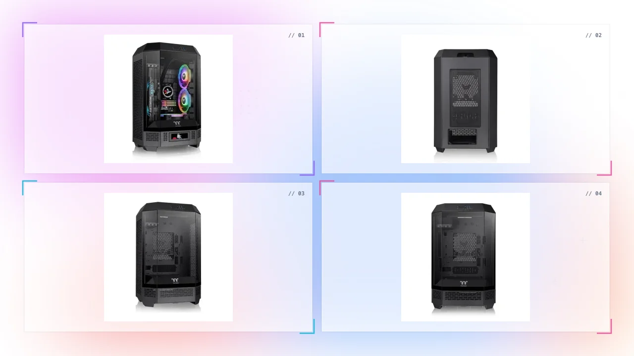 Thermaltake The Tower in Saudi Arabia 300 Micro Tower Chassis