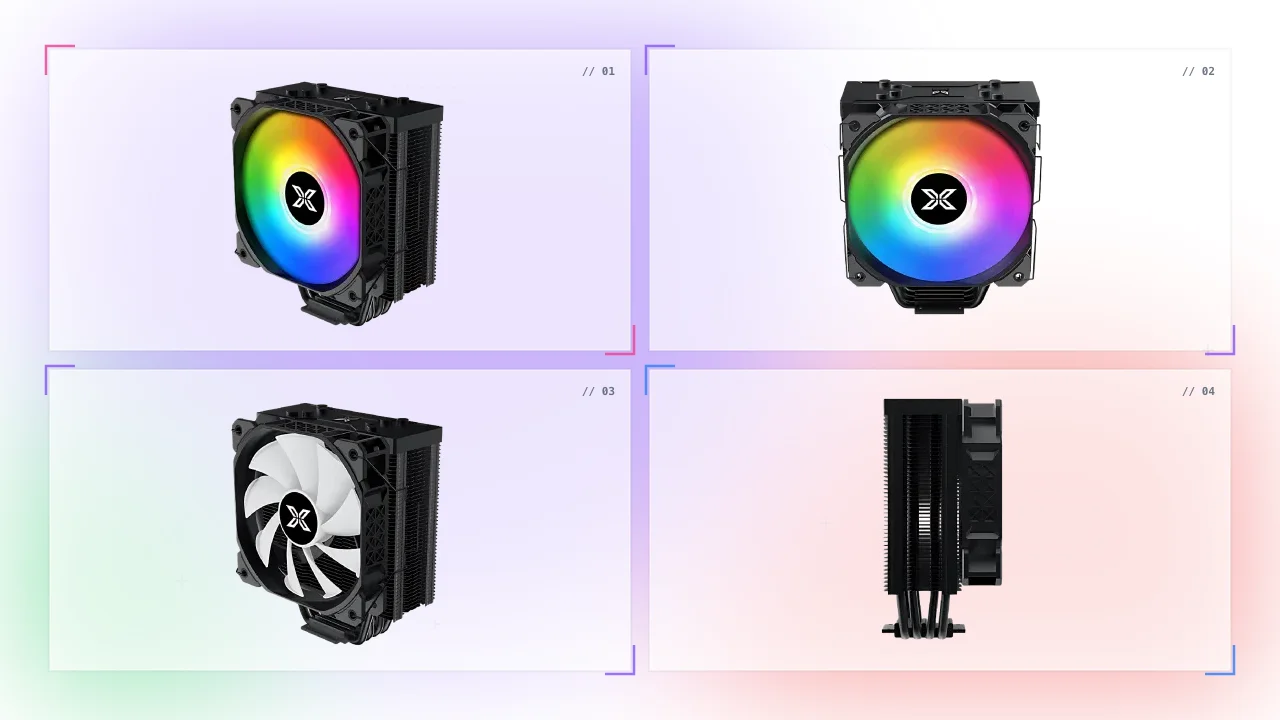 Xigmatek AIR-KILLER in Saudi Arabia Buy Black CPU Air Cooler