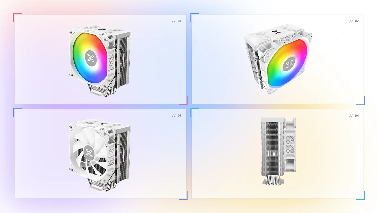 Xigmatek AIR-KILLER in Qatar Buy White CPU Air Cooler