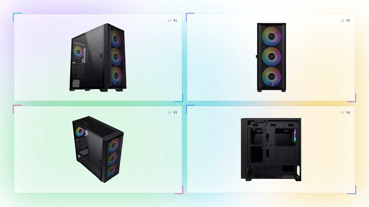 Xigmatek Anubis Pro 4FX Gaming Case in Qatar