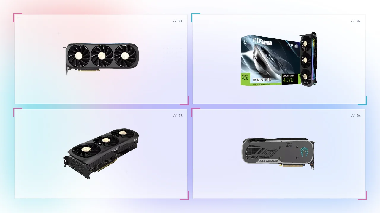 ZOTAC GAMING GeForce RTX 4070 AMP AIRO in Oman