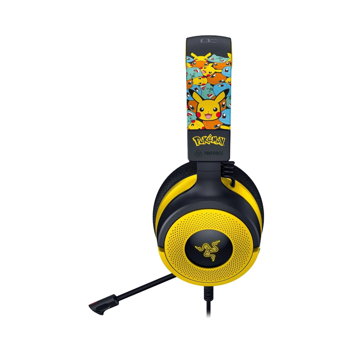 Razer Kraken V4 X Wired Gaming Headset - Pokemon Kanto Starters Edition | RZ04-05180300-R3M1 view 3