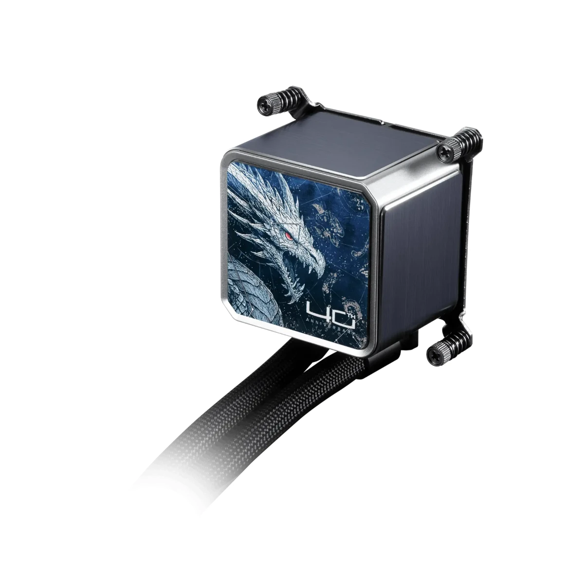 MSI MEG CORELIQUID E15 DRACO EPIC EDITION CPU Liquid Cooler - Black | 306-7ZWKE25-L80 view 4