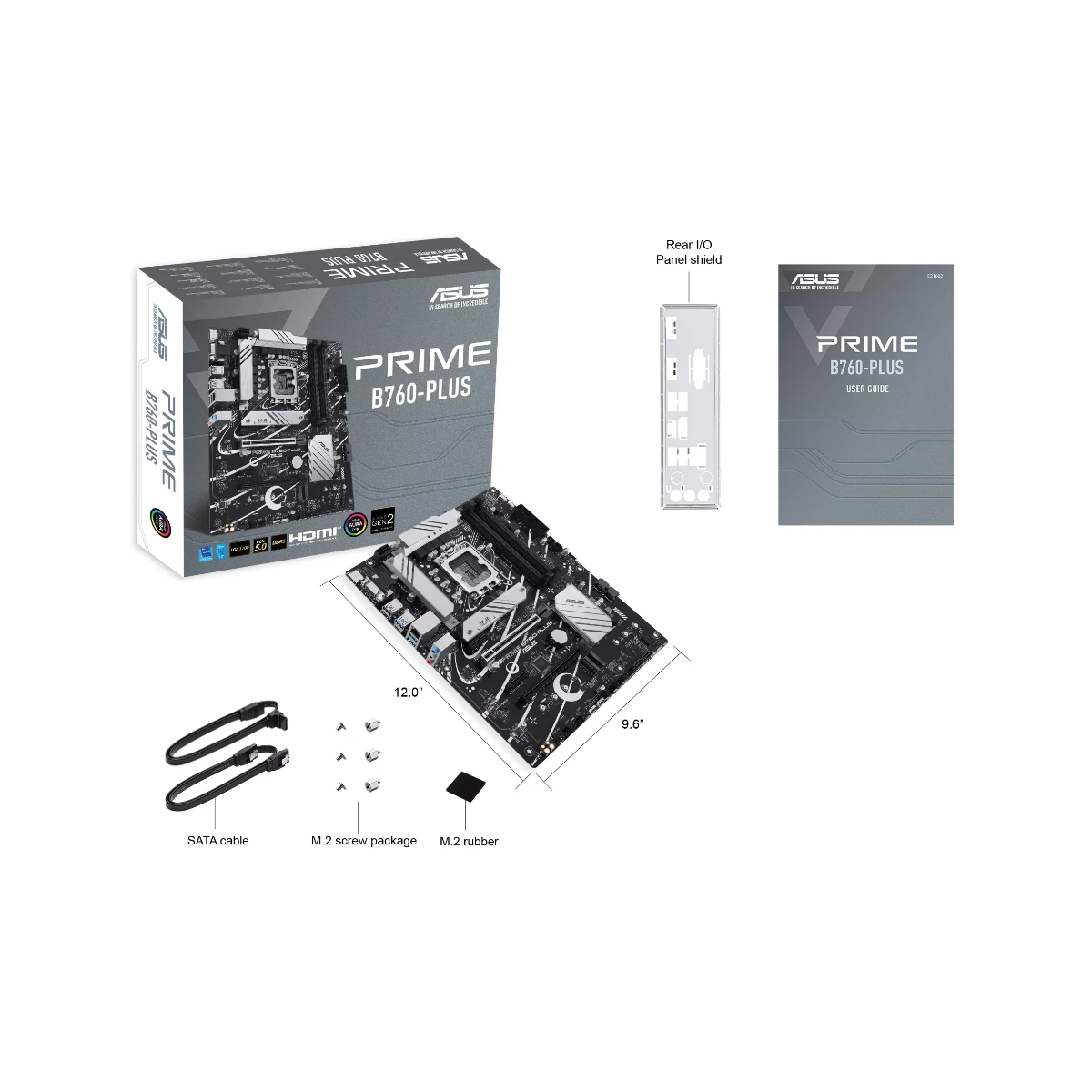 ASUS Prime B760-Plus ATX Motherboard Intel LGA 1700 - 90MB1EF0-M0EAY0 view 4