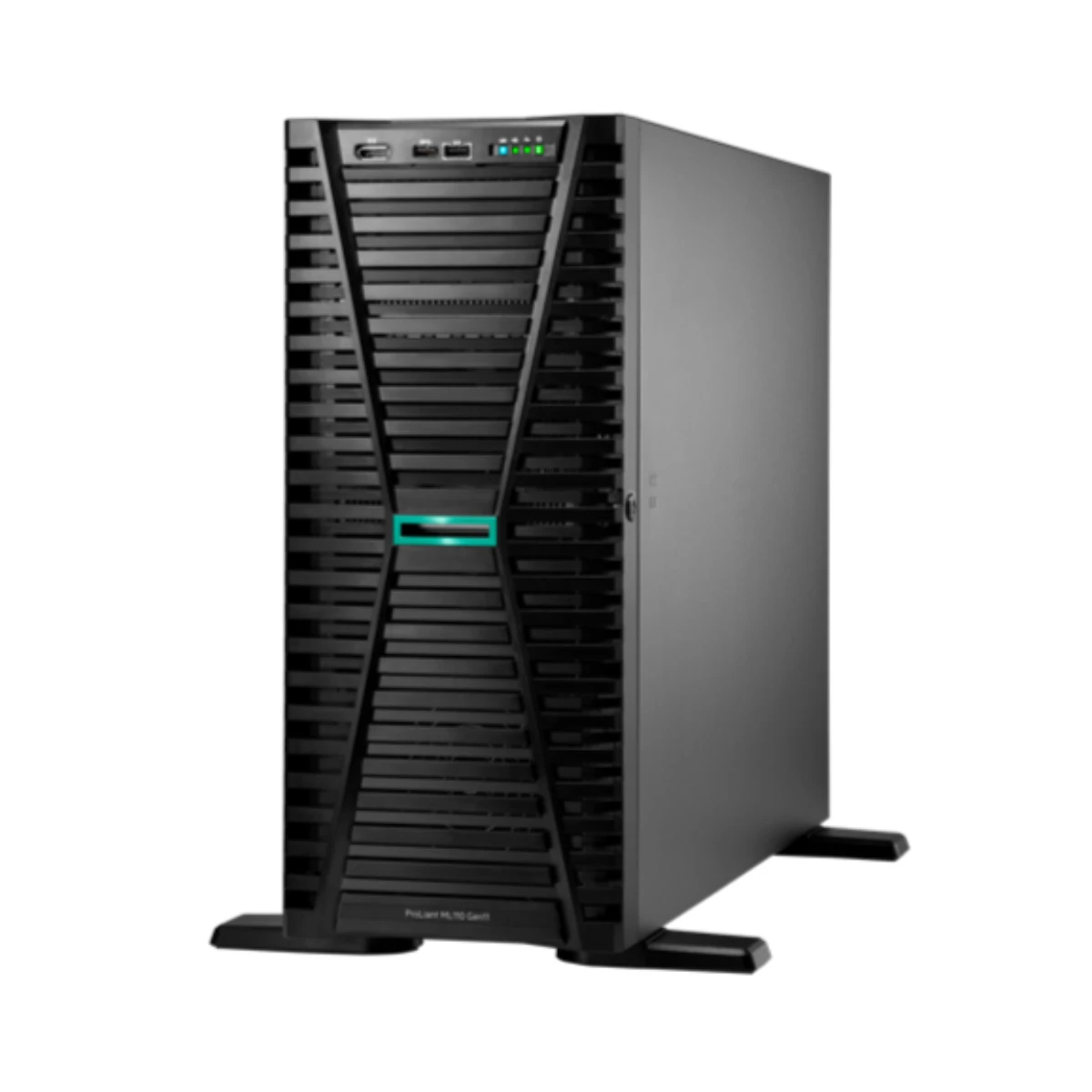 HPE ProLiant ML110 Gen11 Tower Server (Intel Xeon 4510, 32GB RAM, 2×480GB SSD, 1000W PSU) - P87111-D65