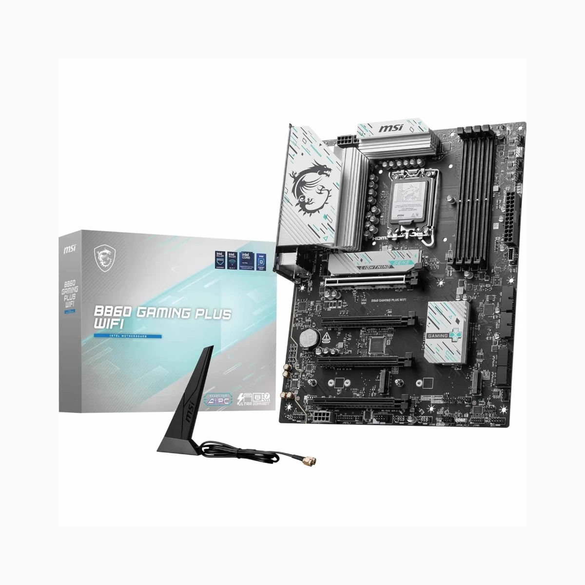 MSI B860 GAMING PLUS WIFI LGA 1851 ATX Gaming Motherboard - 911-7E41-003