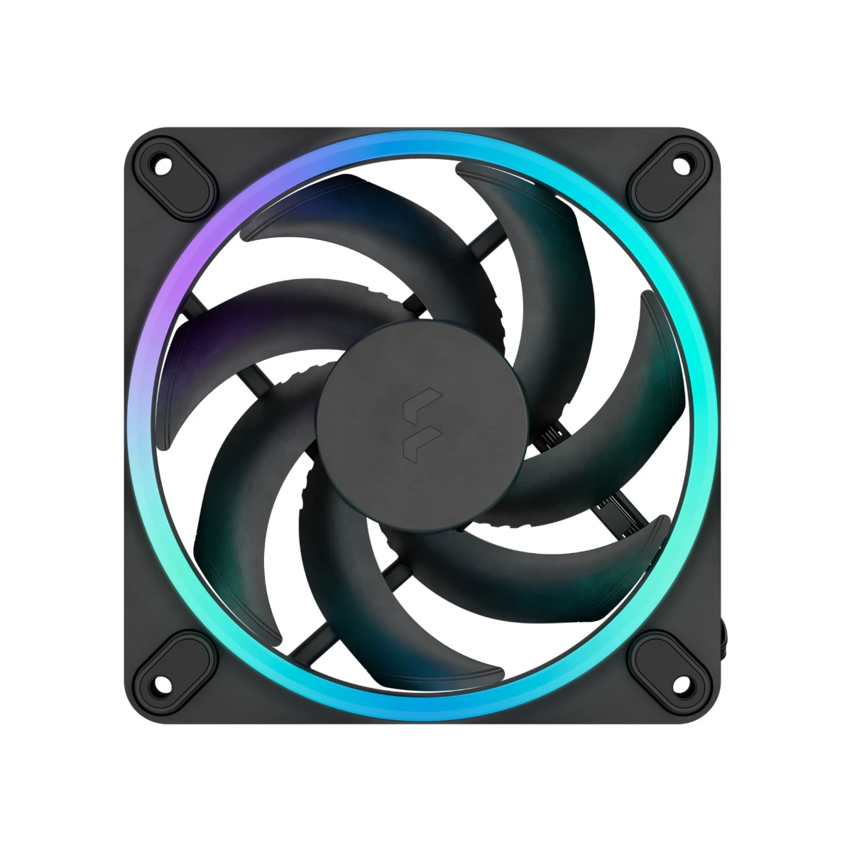 Fractal Design Momentum 12 ARGB 120mm PWM Fan - Black | FD-F-MR1-1201 view 2