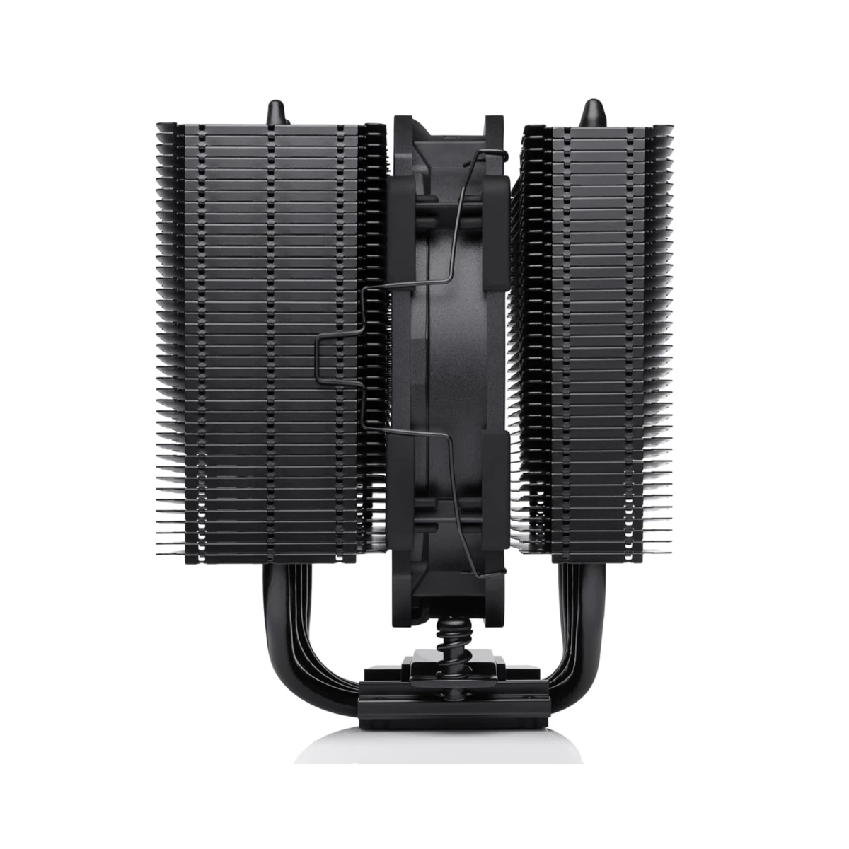 Noctua NH-D12L chromax.black Premium Air CPU Cooler - Black (NF-A12x25r 120mm Fan, SSO2 Bearing, 2000 RPM) - NH-D12L CH BK view 3