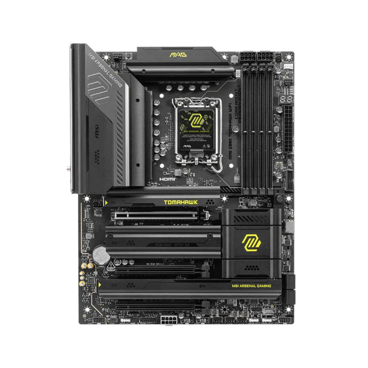 MSI MAG Z890 TOMAHAWK WIFI LGA 1851 ATX Gaming Motherboard – Black - 911-7E32-003 view 2