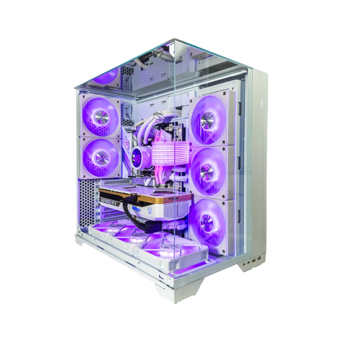 Gaming PC Blossom (Ryzen 7 9800X3D, 32 GB DDR5 RAM, RTX 5070 Ti 16GB GPU) view 2