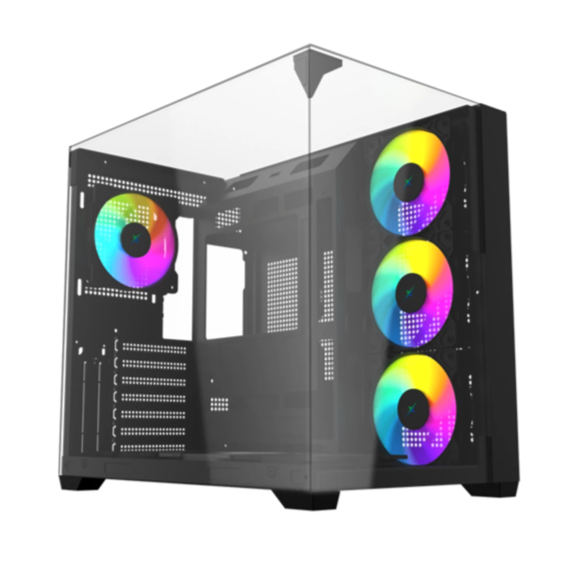 XANDER Neptune II TG ARGB Case - Black | WCA1129