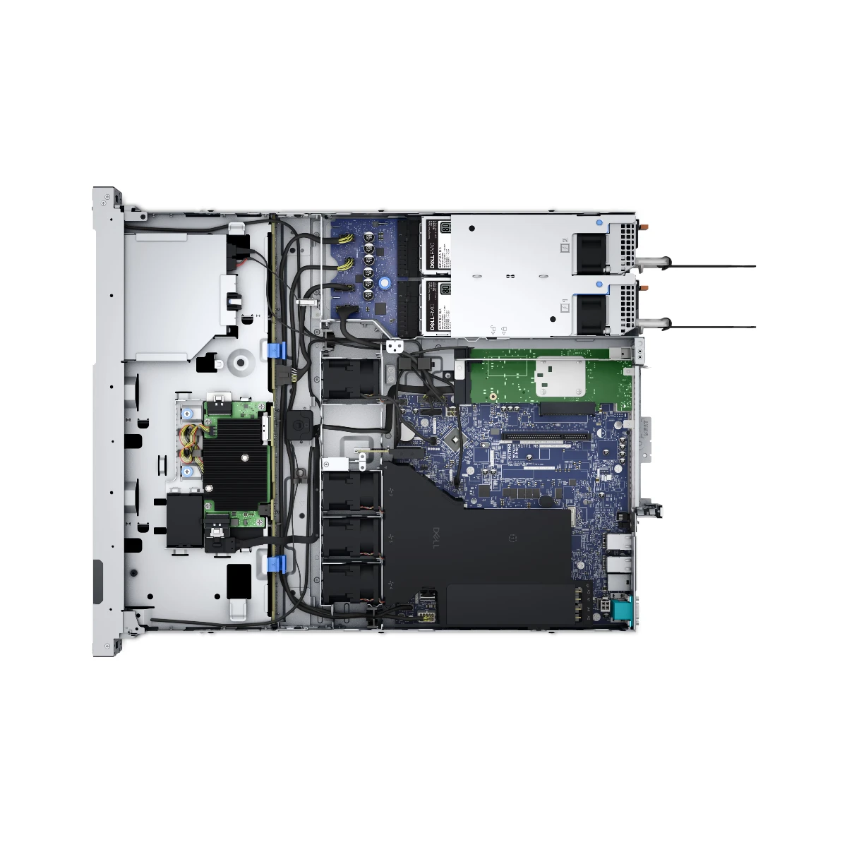 Dell PowerEdge R350 Rack Server (Intel Xeon E-2300 Series Processor, Up to 128GB DDR4 ECC RAM) - R350 view 4