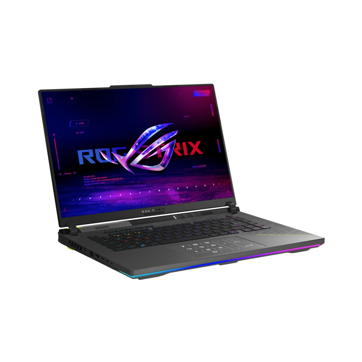ASUS ROG Strix G16 Gaming Laptop (GeForce RTX 5070 Ti, AMD Ryzen 9 9955HX3D, 32GB RAM, 1TB SSD, 16" WQXGA 240Hz, Windows 11 Home, Gray) - G614FR-G32X3D view 2