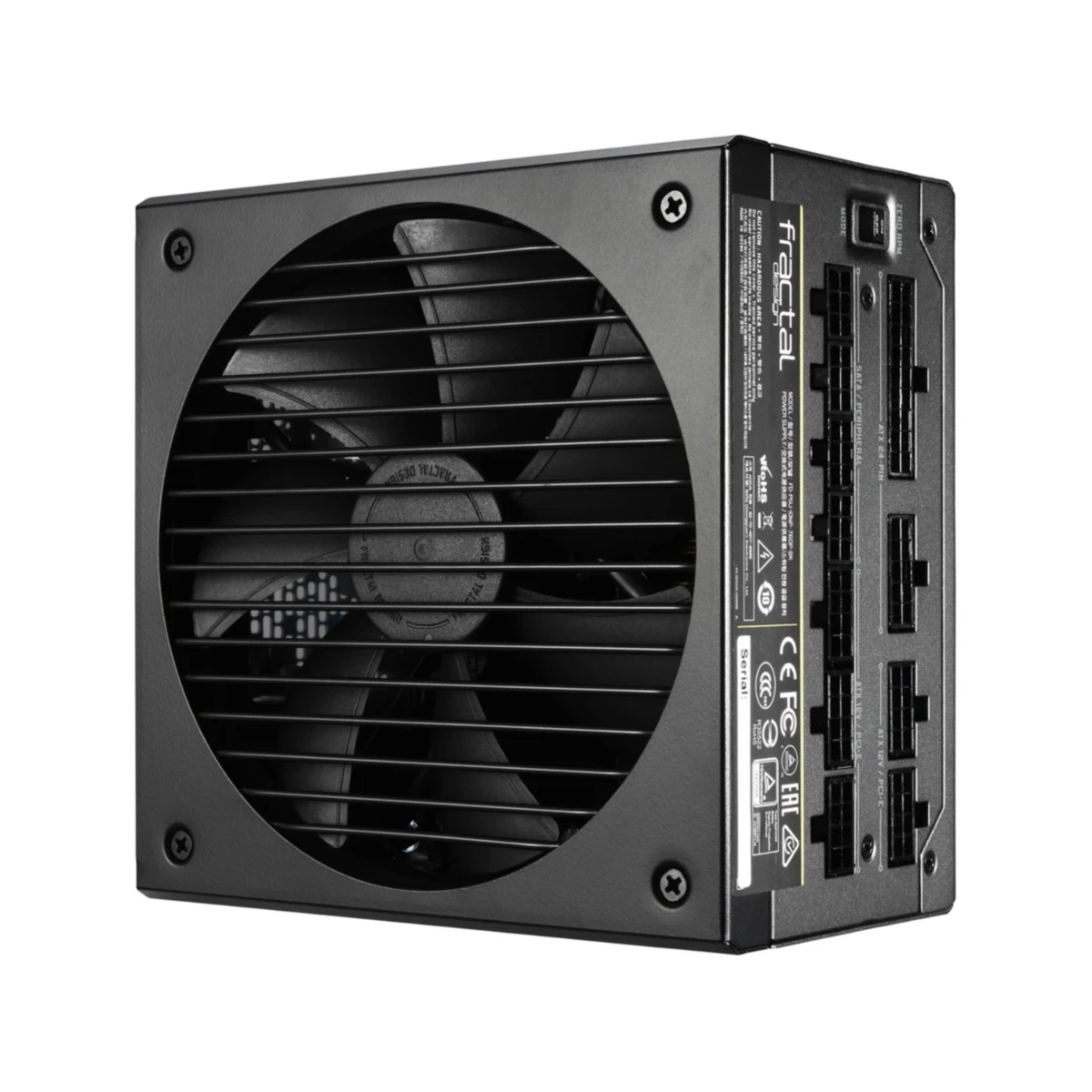Fractal Design ION+ 760P 760W Fully Modular Platinum Power Supply - Black | FD-PSU-IONP-760P-BK-UK