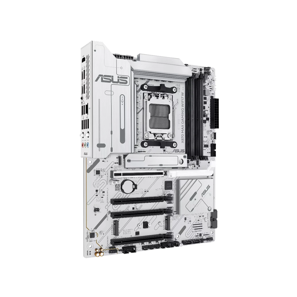 ASUS X870 MAX GAMING WIFI 7 W AM5 ATX DDR5 PCIe 5.0 Motherboard - 90MB1LZ0-M0EAY0 view 3