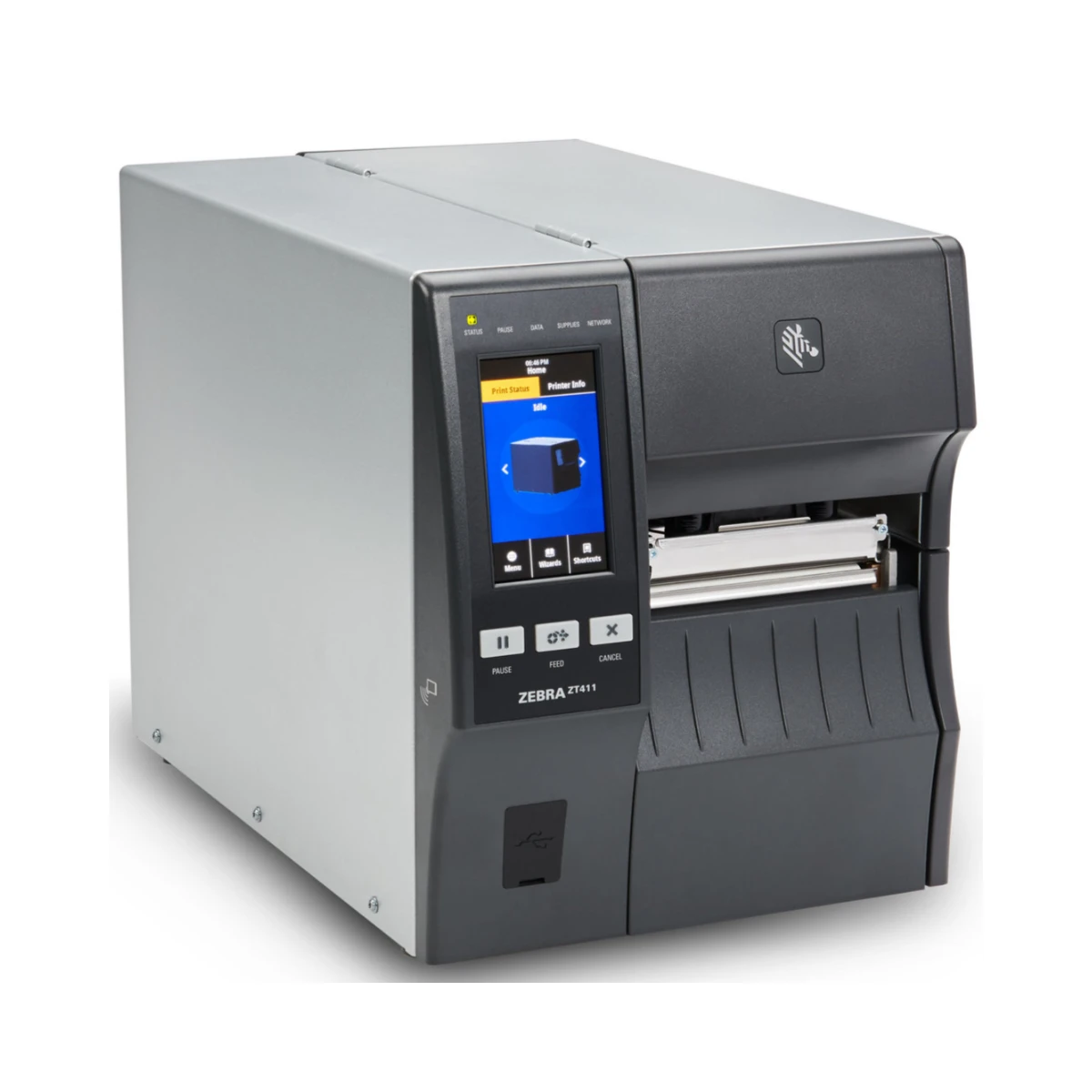 Zebra ZT411R RFID On-Metal Industrial Label Printer - ZT41142-T5E00C0Z view 2