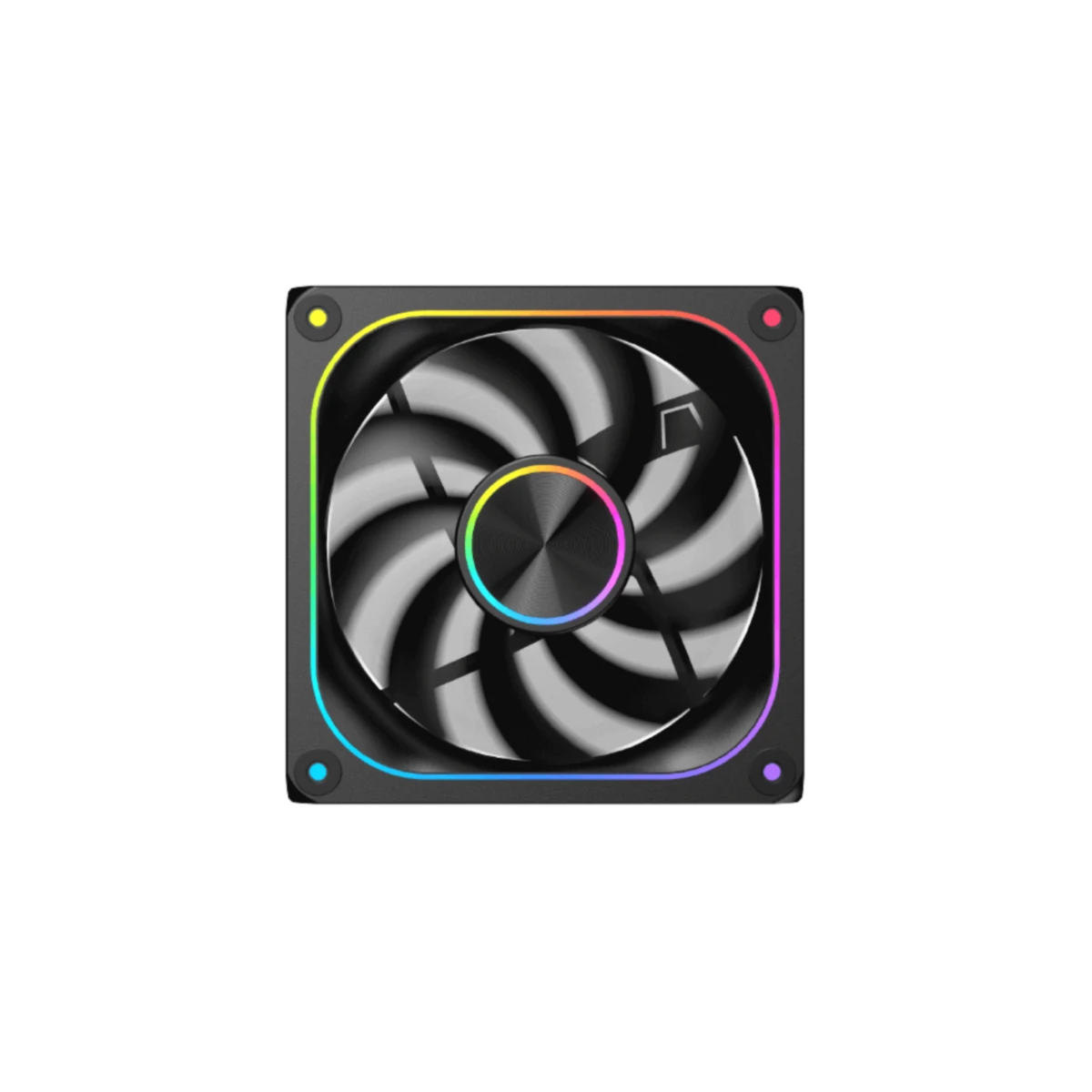 XIGMATEK Infinity J22A ARGB PWM 3-Pack Fan - Black | EN49811 view 5