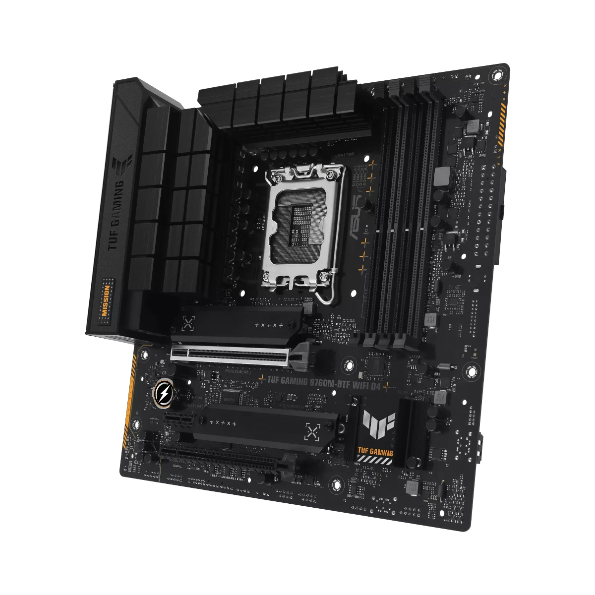 ASUS TUF Gaming B760M-BTF WIFI D4 LGA1700 Micro-ATX Motherboard - 90MB1E50-M0EAY0 view 3