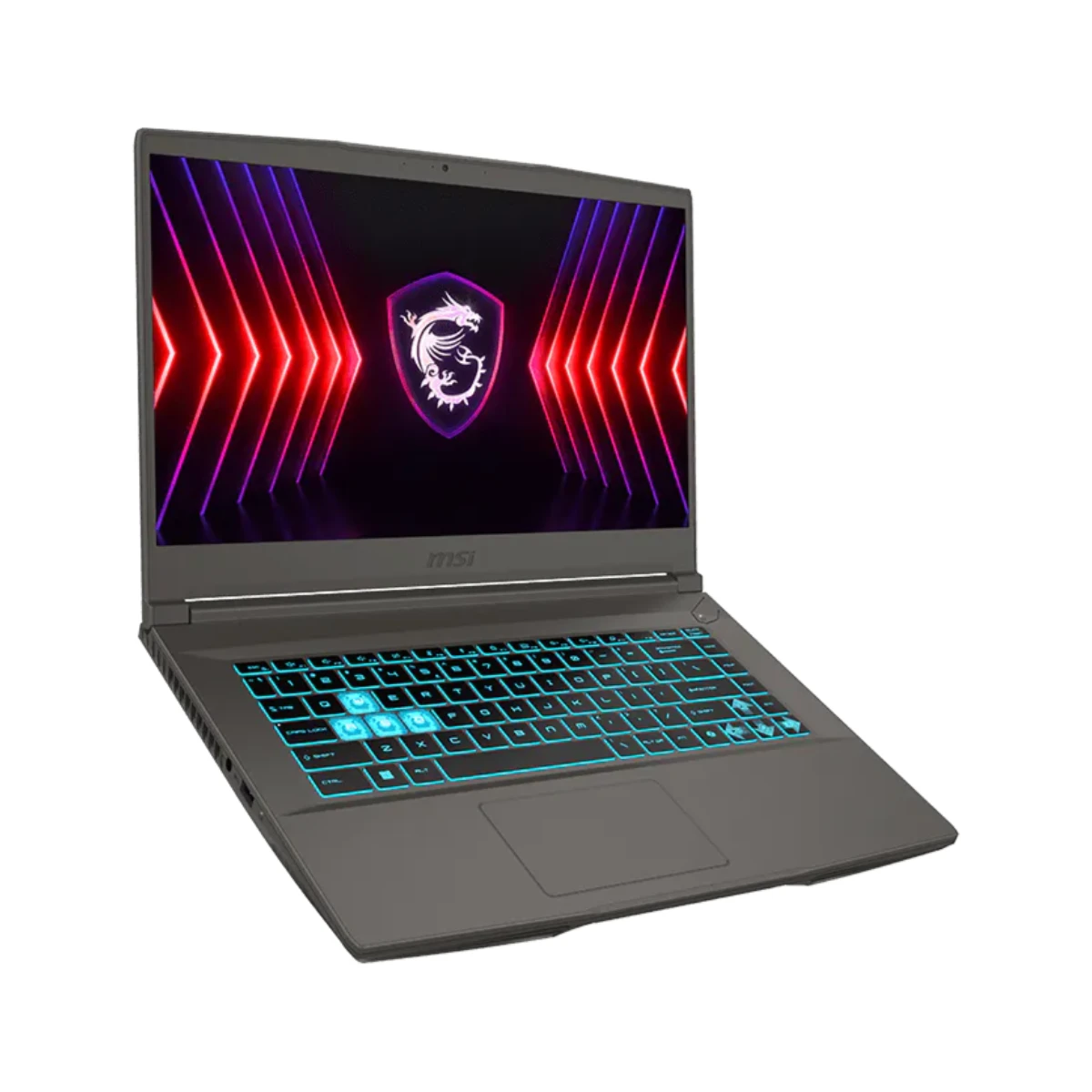 MSI Thin 15 B12VE Gaming Laptop (GeForce RTX 4050, Intel Core i7-12650H, 16GB RAM, 512GB SSD, 15.6" FHD IPS 144Hz, Windows 11 Home, Gray) - 9S7-16R831-1405 view 2