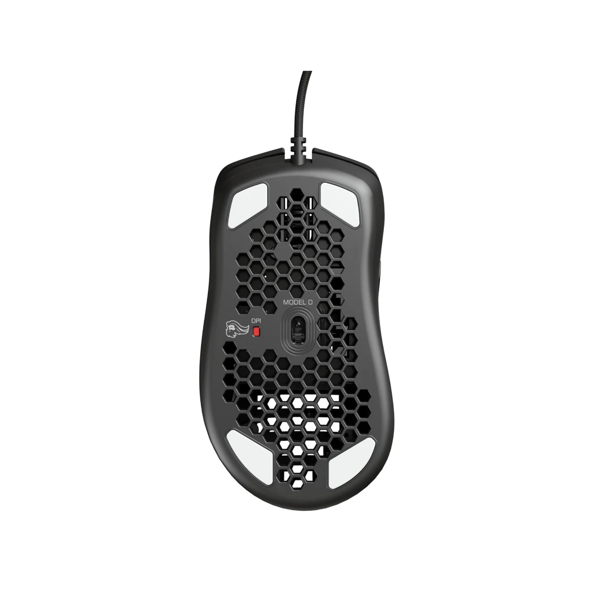 Glorious Model D Gaming Mouse Ergonomic RGB (Pixart 3360, 12000 DPI, 6 Buttons) - GD-BLACK view 4