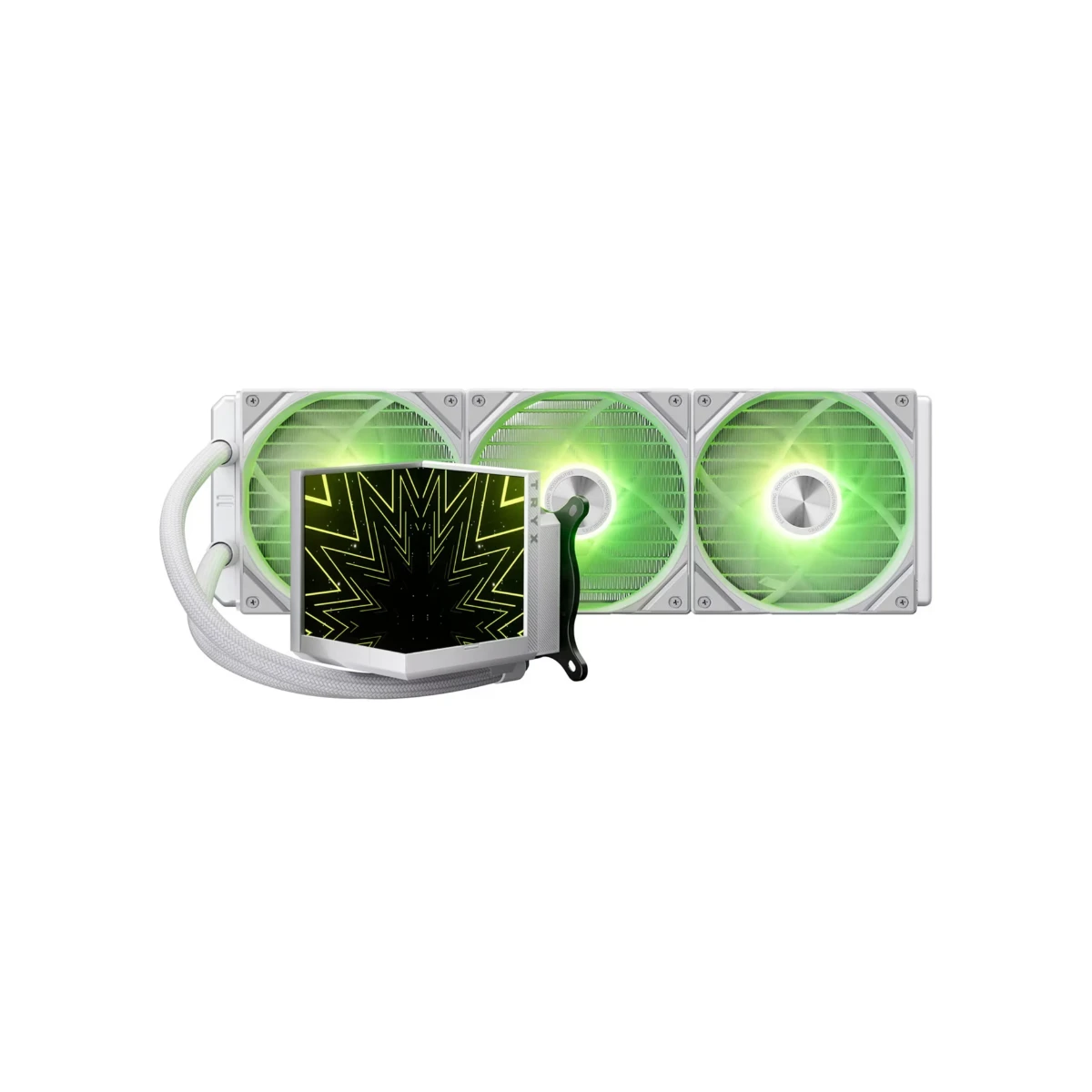 TRYX STAGE 360 ARGB All in One Liquid CPU Cooler - White | L-S360A-DM3M-G0W view 2