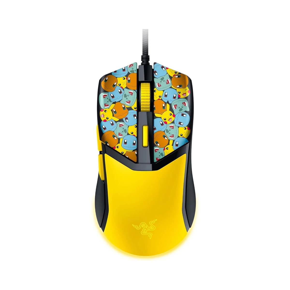 Razer Cobra Pokemon Kanto Starters Edition Wired Gaming Mouse (Lightweight Design, High-Performance Optical Sensor, Stylish Collector’s Edition) - RZ01-04650400-R3M1