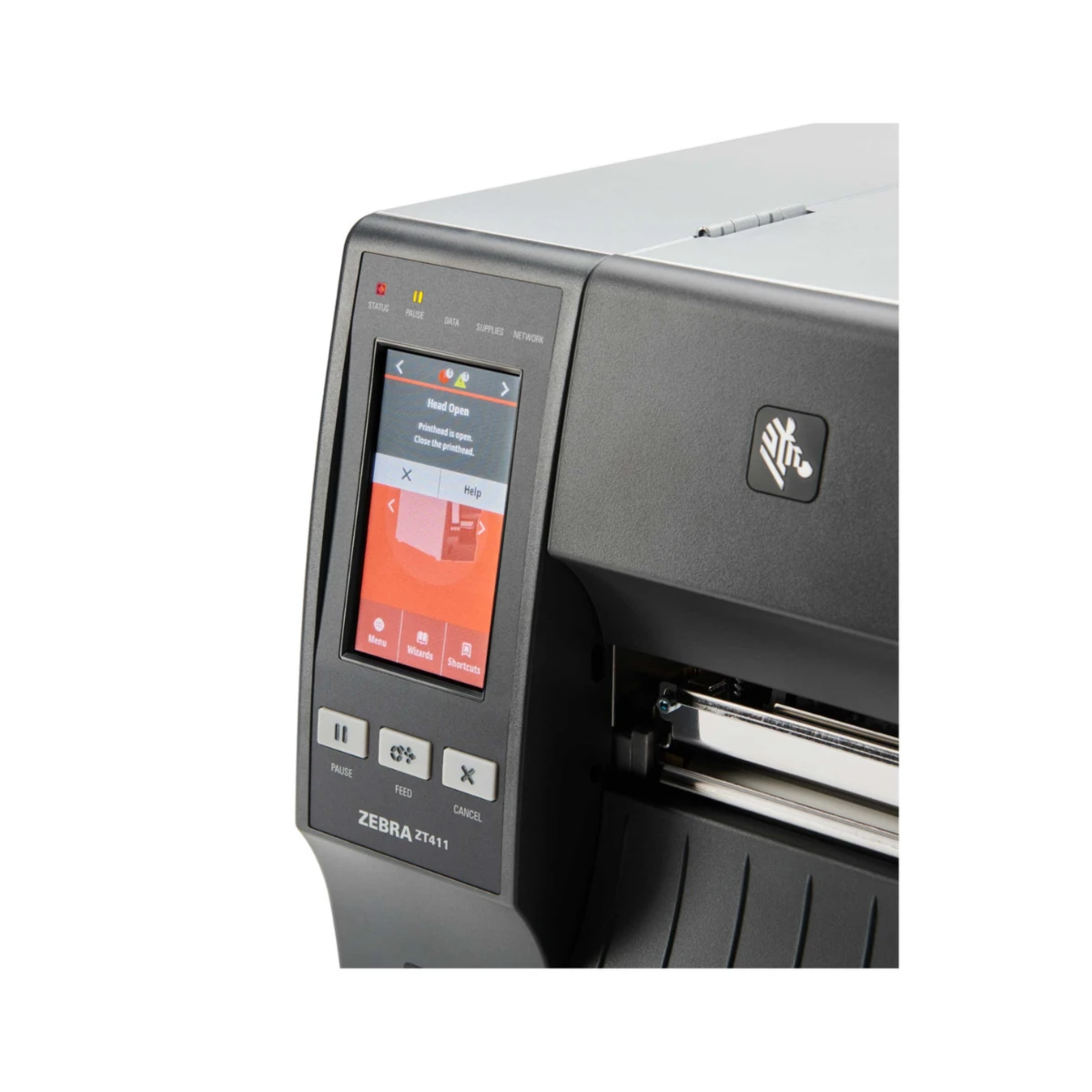 Zebra ZT411 Industrial On-Metal RFID Barcode Label Printer - ZT41142-T5100A0Z view 3