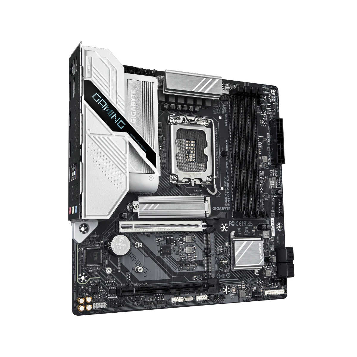 Gigabyte Z890M GAMING X LGA 1851 Micro-ATX Gaming Motherboard - Z890M-GAMING-X view 3