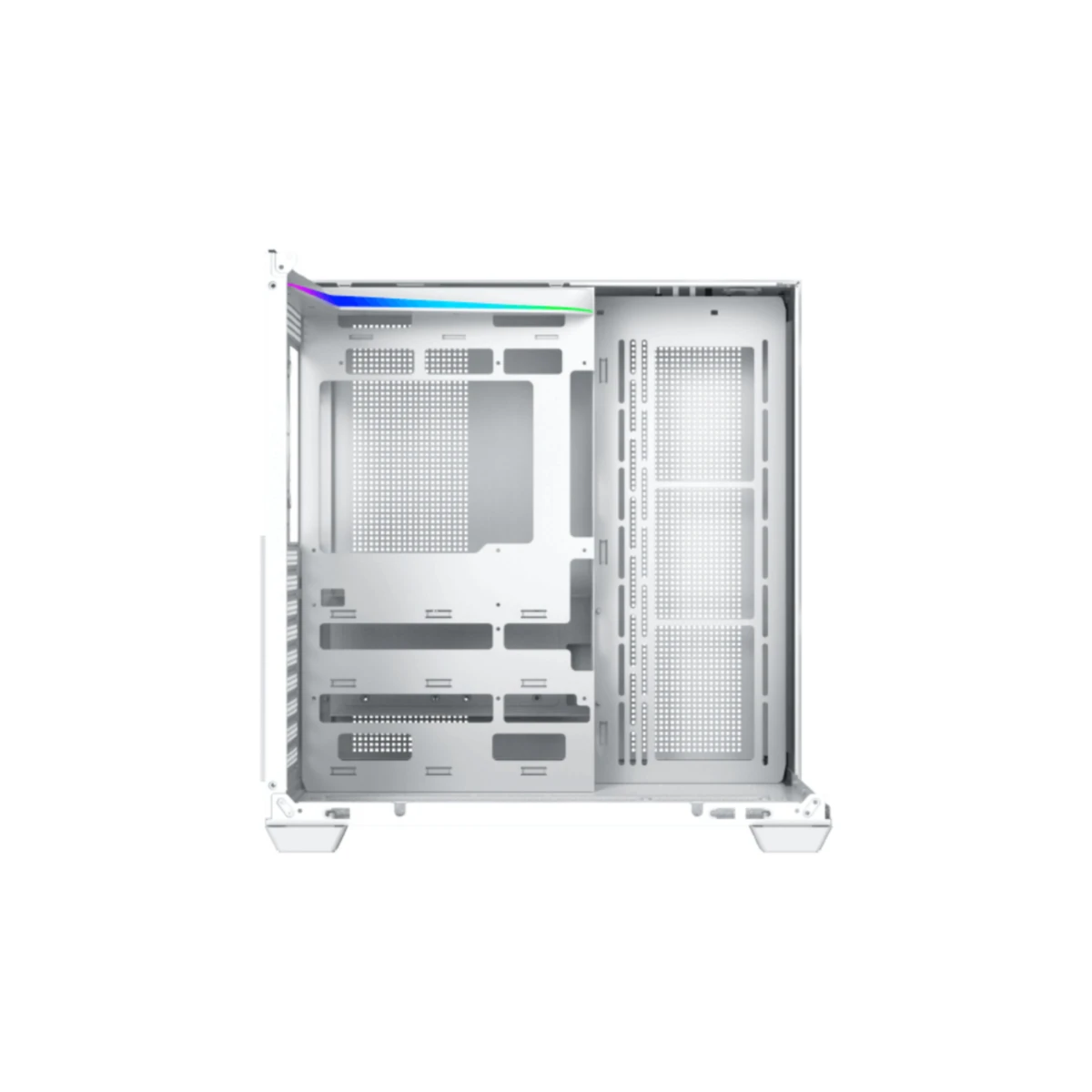 Xigmatek Aqua V Tempered Glass Mid-tower ATX Case - White | EN49088 view 5