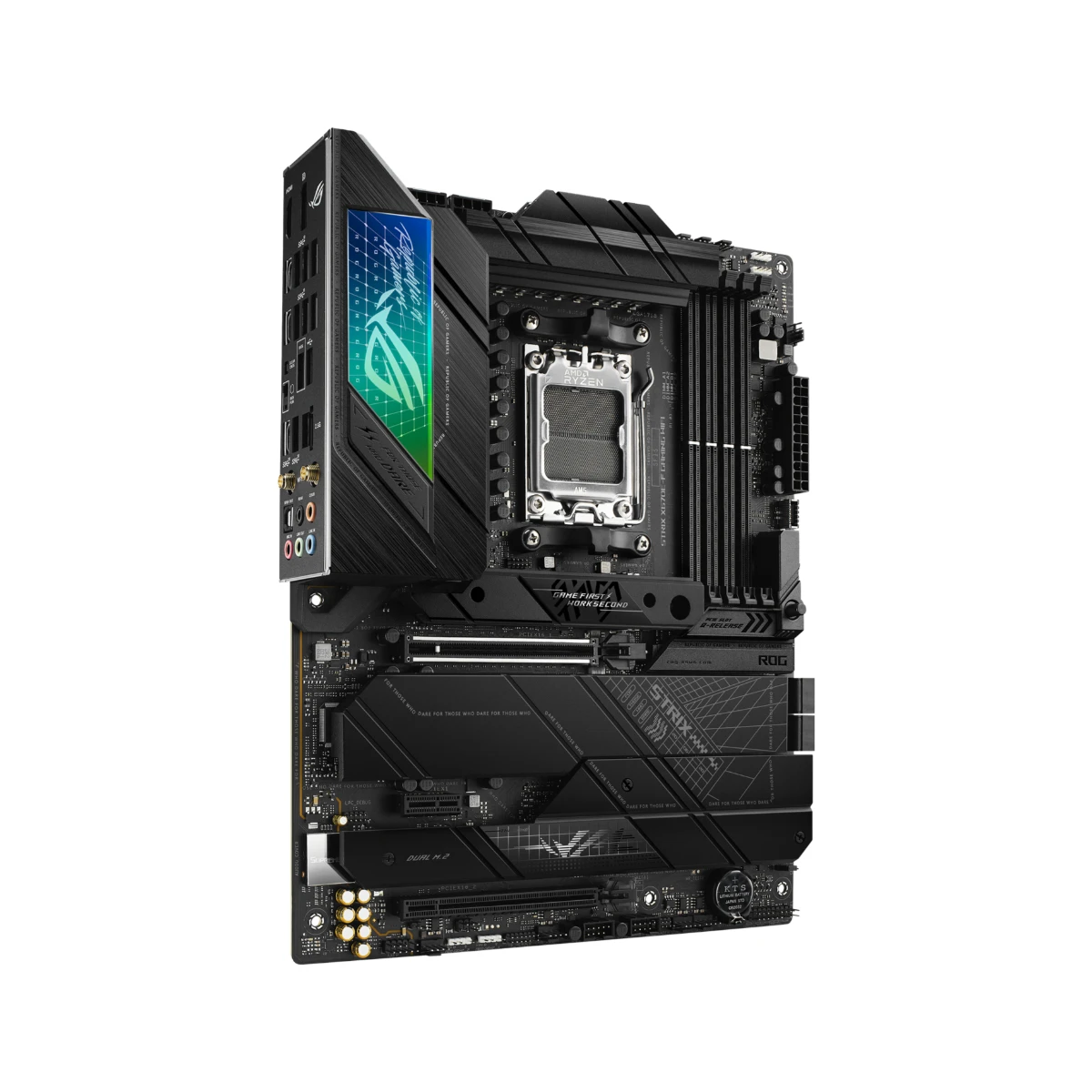 ASUS ROG Strix X670E-F Gaming WiFi AM5 ATX Motherboard – AMD X670E, DDR5, PCIe 5.0 - 90MB1BA0-M0EAY0 view 3