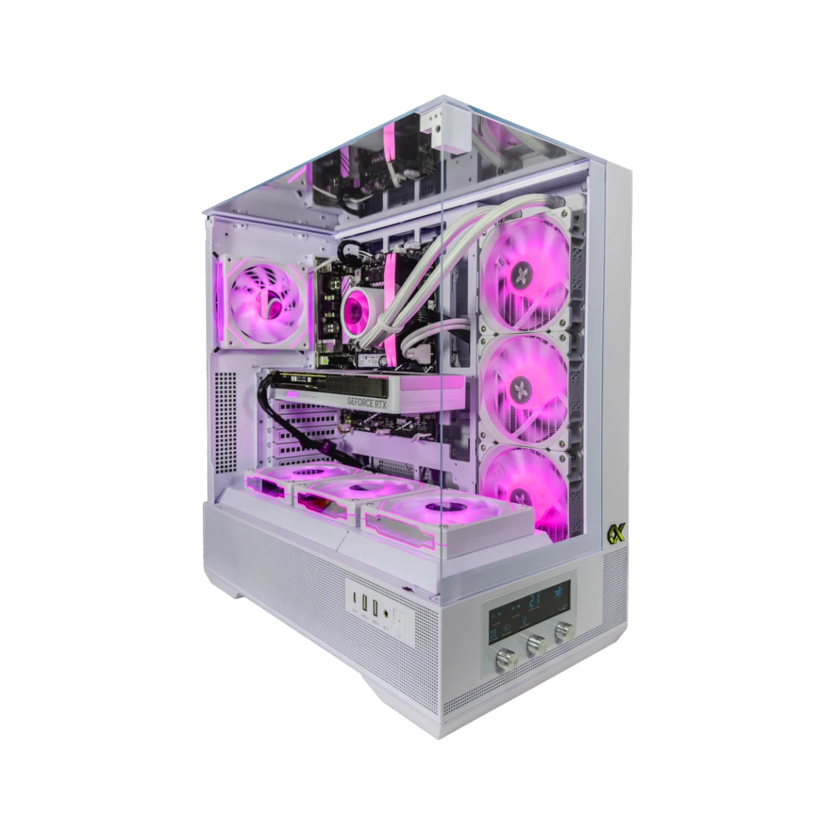 Gaming PC Magenta (Core i5-14400F, 16 GB DDR5 RAM, RTX 5060 Ti 16GB GPU)