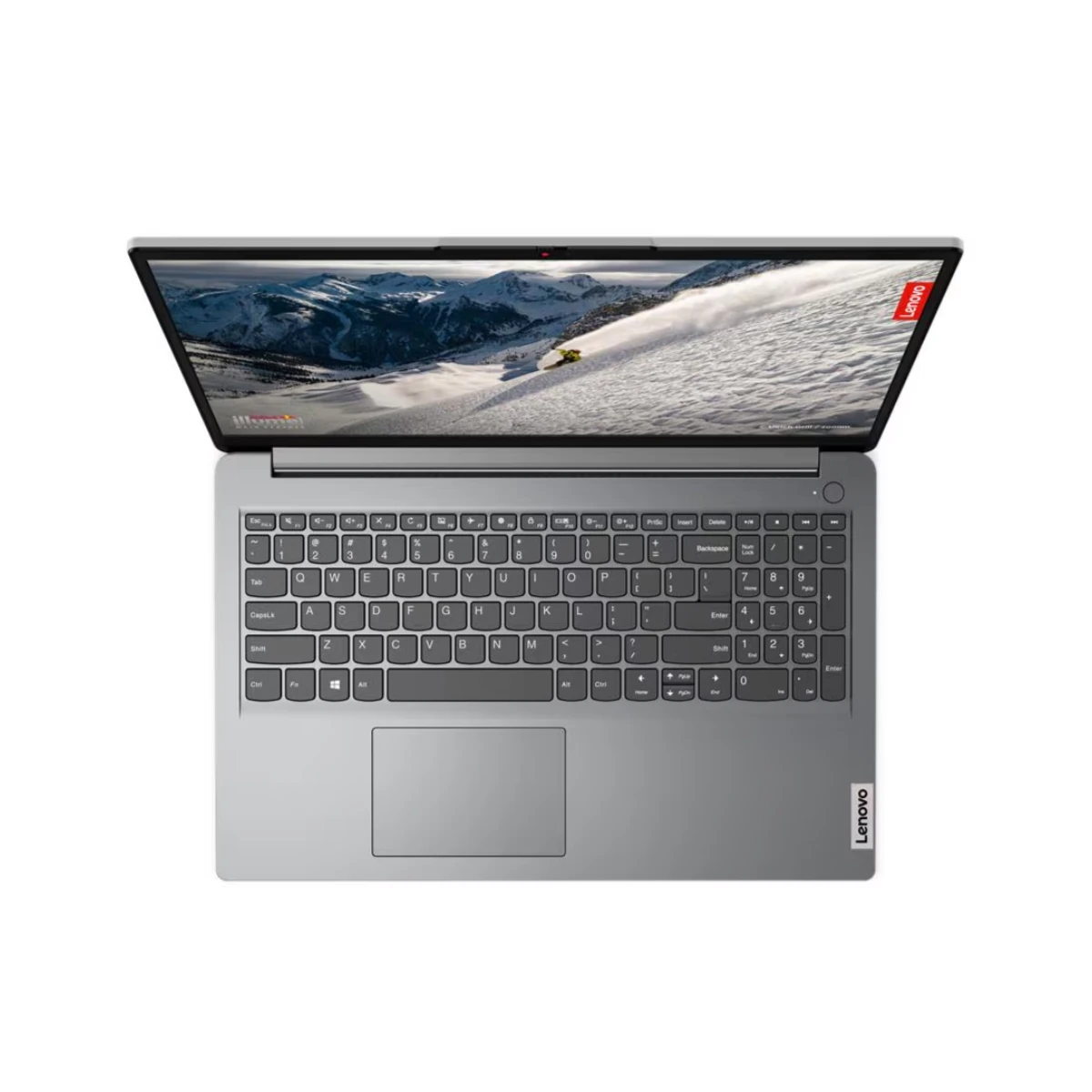 Lenovo IdeaPad 1 Laptop (AMD Radeon Graphics, AMD Ryzen 5 7520U, 16GB RAM, 512GB SSD, 15.6" FHD, Windows 11 Home, Grey, Lenovo Warranty) - 15AMN7-82VG00PNAX view 2