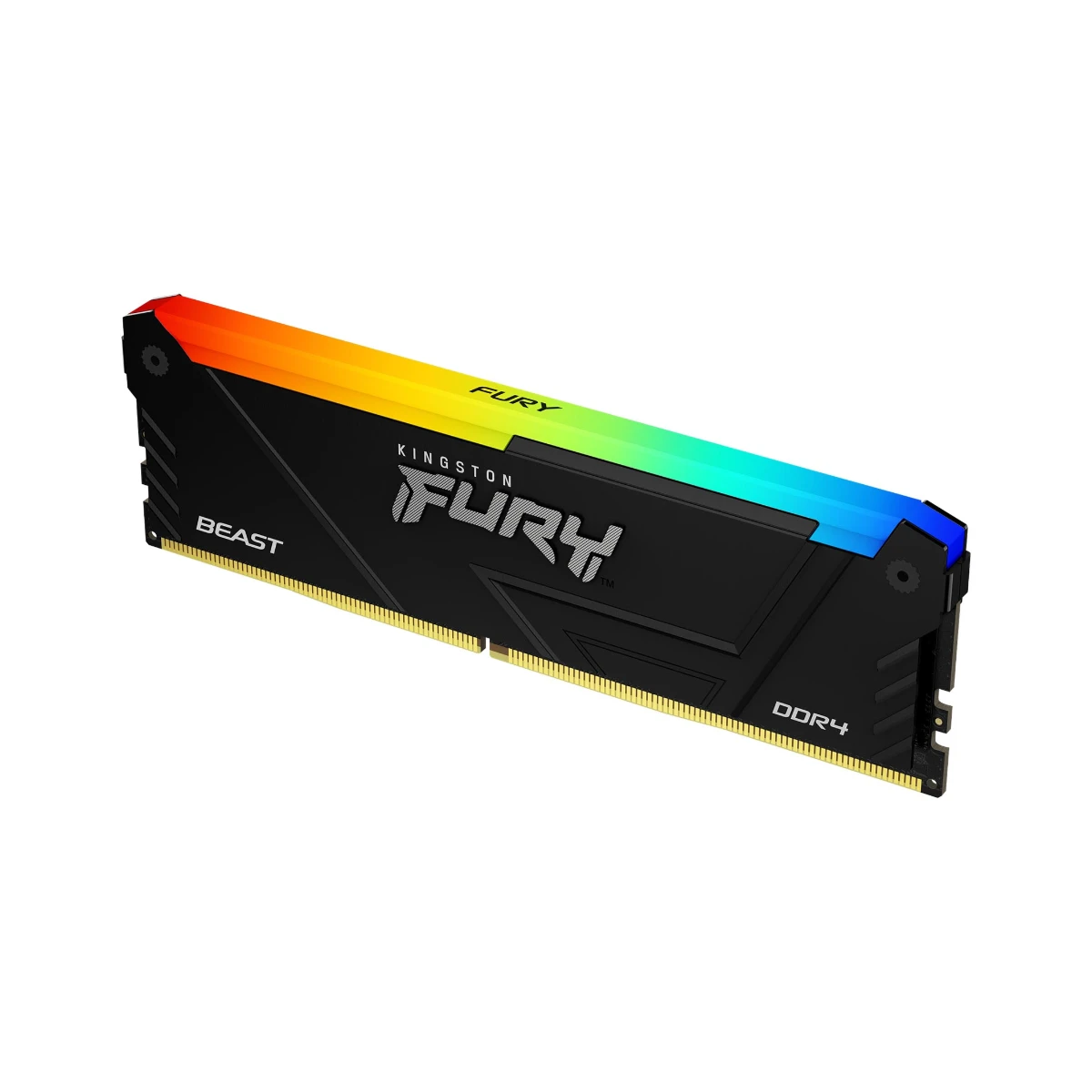 Kingston FURY Beast RGB 16GB (1×16GB) DDR4 3200MT/s RAM Memory (Black) – KF432C16BB2A/16 view 2