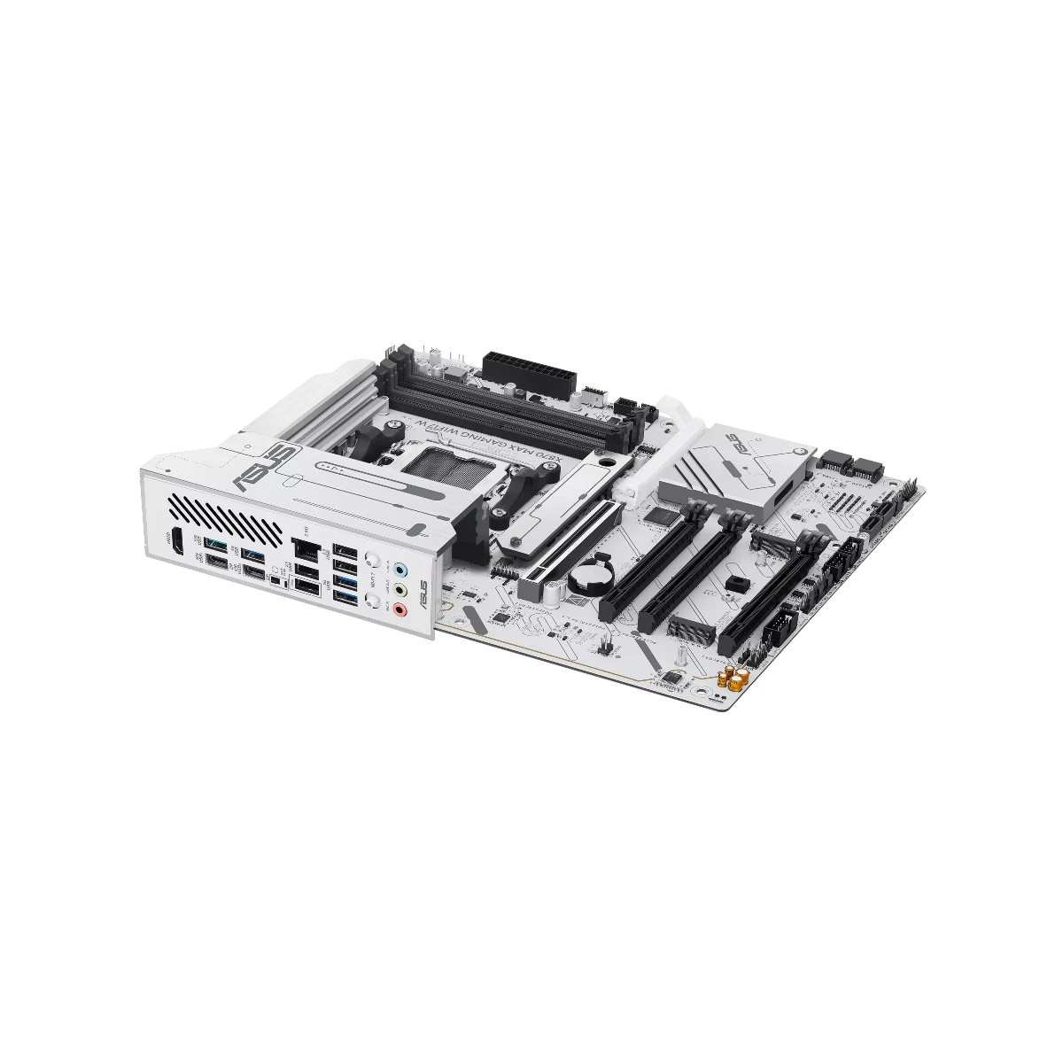 ASUS X870 MAX GAMING WIFI 7 W AM5 ATX DDR5 PCIe 5.0 Motherboard - 90MB1LZ0-M0EAY0 view 4