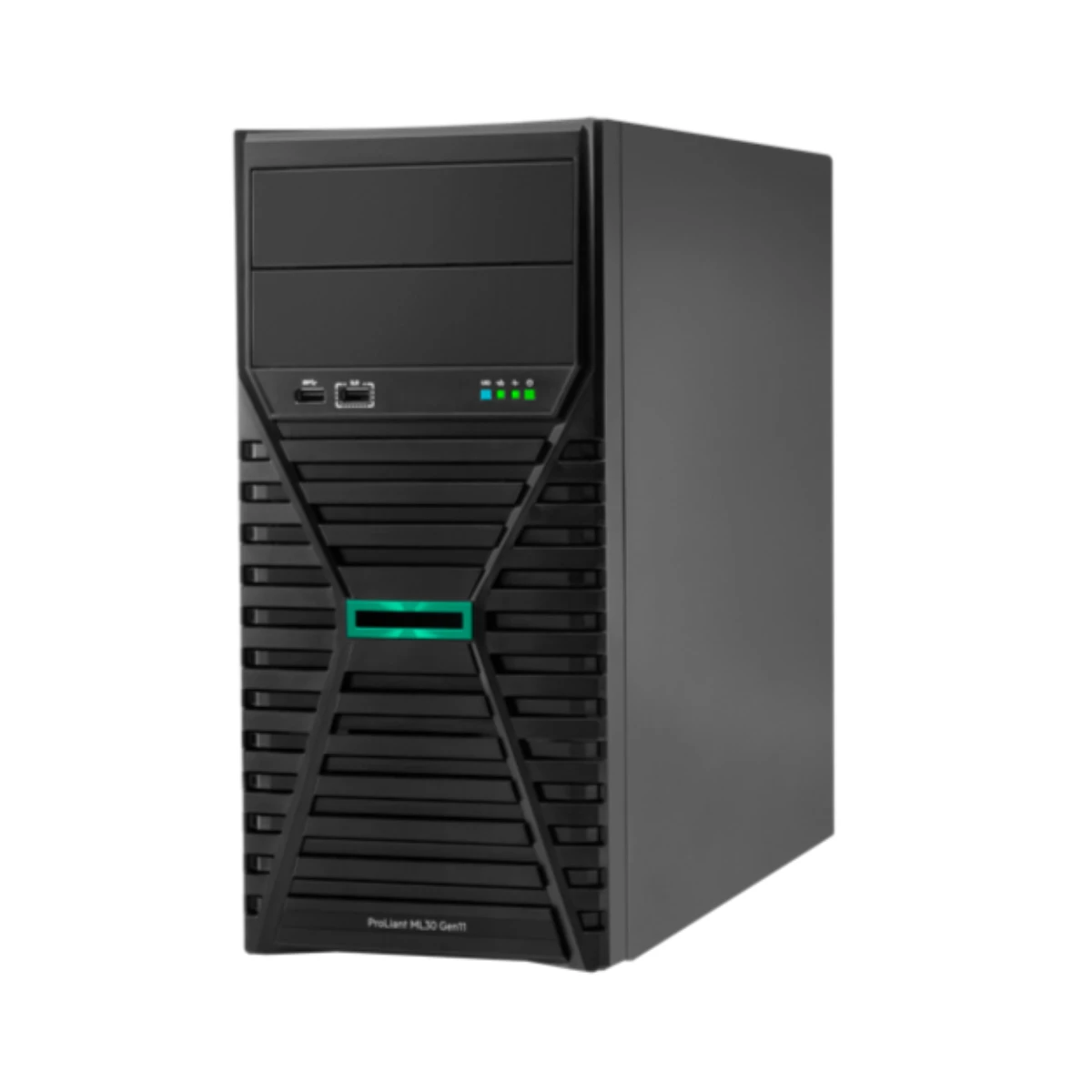 HPE ProLiant ML30 Gen11 Tower Server (Intel Xeon 6325P, 32GB RAM, 2×1TB SATA HDD, 500W PSU) - P86718-375 view 2