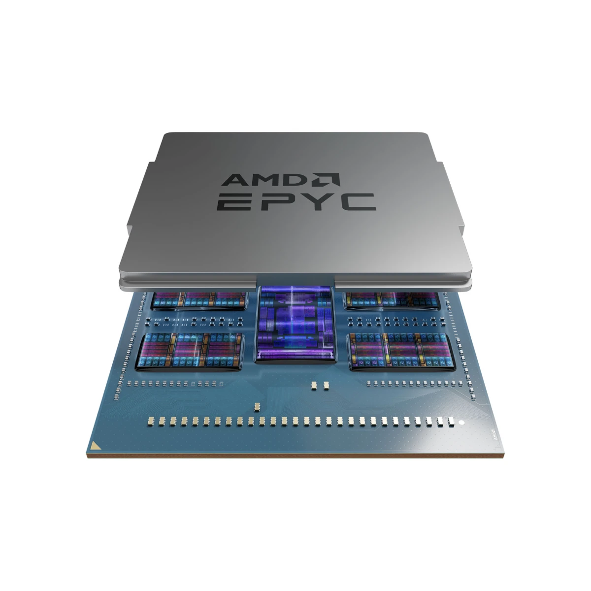 AMD EPYC 9754 3.1 GHz 128‑Core / 256‑Thread SP5 Server Processor – PCIe 5.0, DDR5 Support - 100-000001234 view 4
