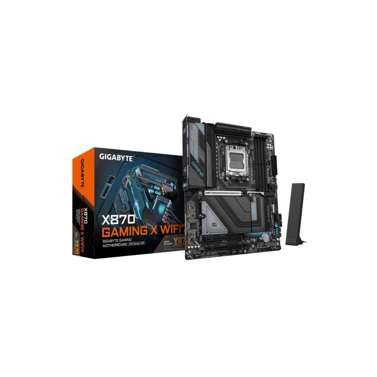 Gigabyte X870 GAMING X WIFI7 AM5 ATX Motherboard - MOT-GIG-03321